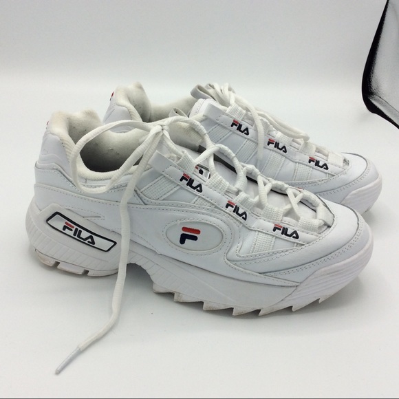fila shoes womens white